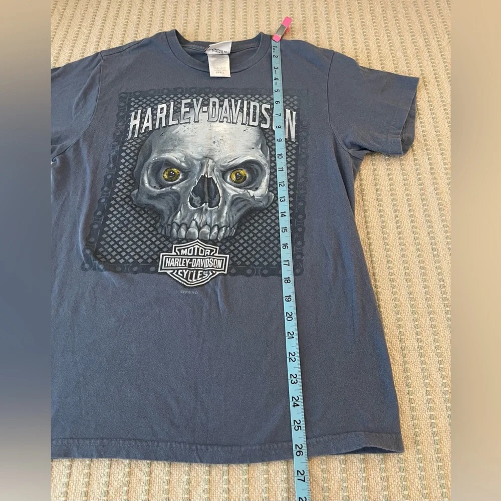 Harley-Davidson Skull Graphic Tee - Size: Small